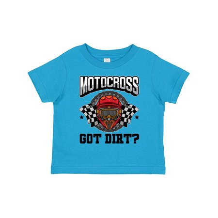 

Inktastic Motocross Dirt Biking Got Dirt Boys or Girls Toddler T-Shirt