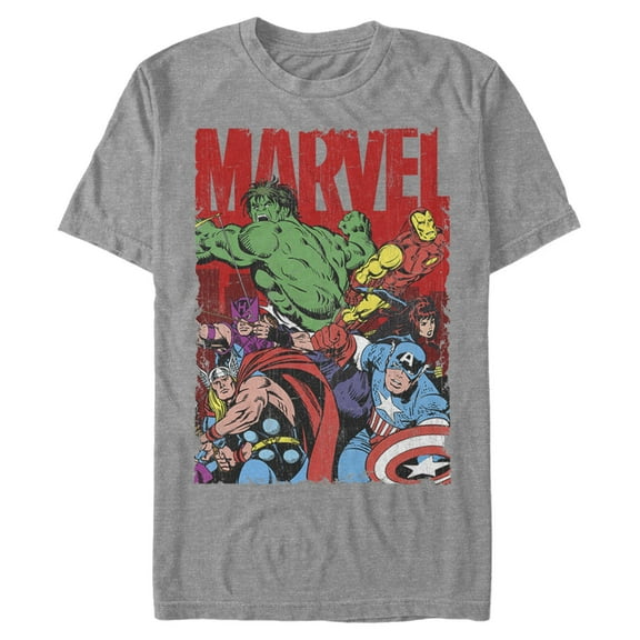 Men's Marvel Heroes Assemble Graphic T-Shirt