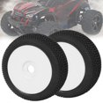 thumbnail image 1 of Neumático De Rueda De Coche RC, 2 Uds. Neumáticos De Goma RC Neumático De Coche RC, Camión RC Crawler Car RC Para RC Off-Road Model Car 1/8 RC Buggy ANGGREK Otros Deportes, 1 of 8