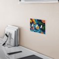 thumbnail image 6 of Dailycode Light Switch Plate Covers 2 Gang Wall Plate Plastics Outlet Covers for Kitchen Home Office Decor Lemons Wine Leaves on Water, 6 of 8
