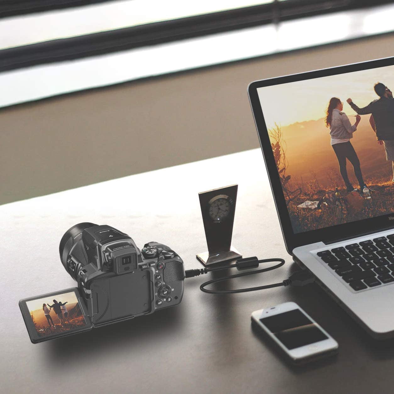 USB-Datenkabel Für Nikon CoolPix L-Serie – 150 Cm, Typ A Zu 8-Pin | Ersatz Für UC-E6, Vhbw