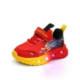 thumbnail image 4 of Zanarzt Girl Light Up Sneakers Light Up Shoes for Girls Toddler Walking Shoes Girls Kids Children Baby Casual Shoes Red,US 11.5, 4 of 5