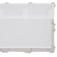 thumbnail image 7 of VHC Brands Frayed Lattice Curtain Valance, Oatmeal, 16x72, 7 of 7