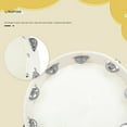 thumbnail image 3 of Versatile Handheld Drum Sheepskin Tambourine for Kids Music Enthusiasm and Hand Dexterity Enhancement for Home School, 3 of 10