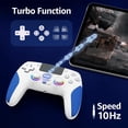 thumbnail image 4 of GMVOX Wireless Controller for PS-5/PC, Hall Effect Joysticks & Triggers Gaming Controller with Programmable/Remap/Turbo/LED Light Functions, 3.5MM He, 4 of 6