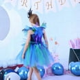 thumbnail image 7 of Gpaecead Christmas Tutu Dress For Girls Tulle Princess Birthday Party Dress For Toddler Girls Prom Ball Gown Blue, 7 of 7