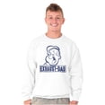 thumbnail image 3 of Funny Popeye Exhausted Dad Joke Men Big & Tall Sweatshirt Brisco Brands 4X, 3 of 5