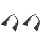 thumbnail image 1 of 4 piezas de placa de cuello de panel de moldura de serie, deflector de cubierta de limpiaparabrisas para Kicks 2016-2020, 1 of 5