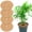 M, variant on 20/30/40CM Coconut Fiber Mulch Ring Natural Coconut Coir Tree Protector Mat Discs Indoor Outdoor Plants Pot Soil Cover Ring