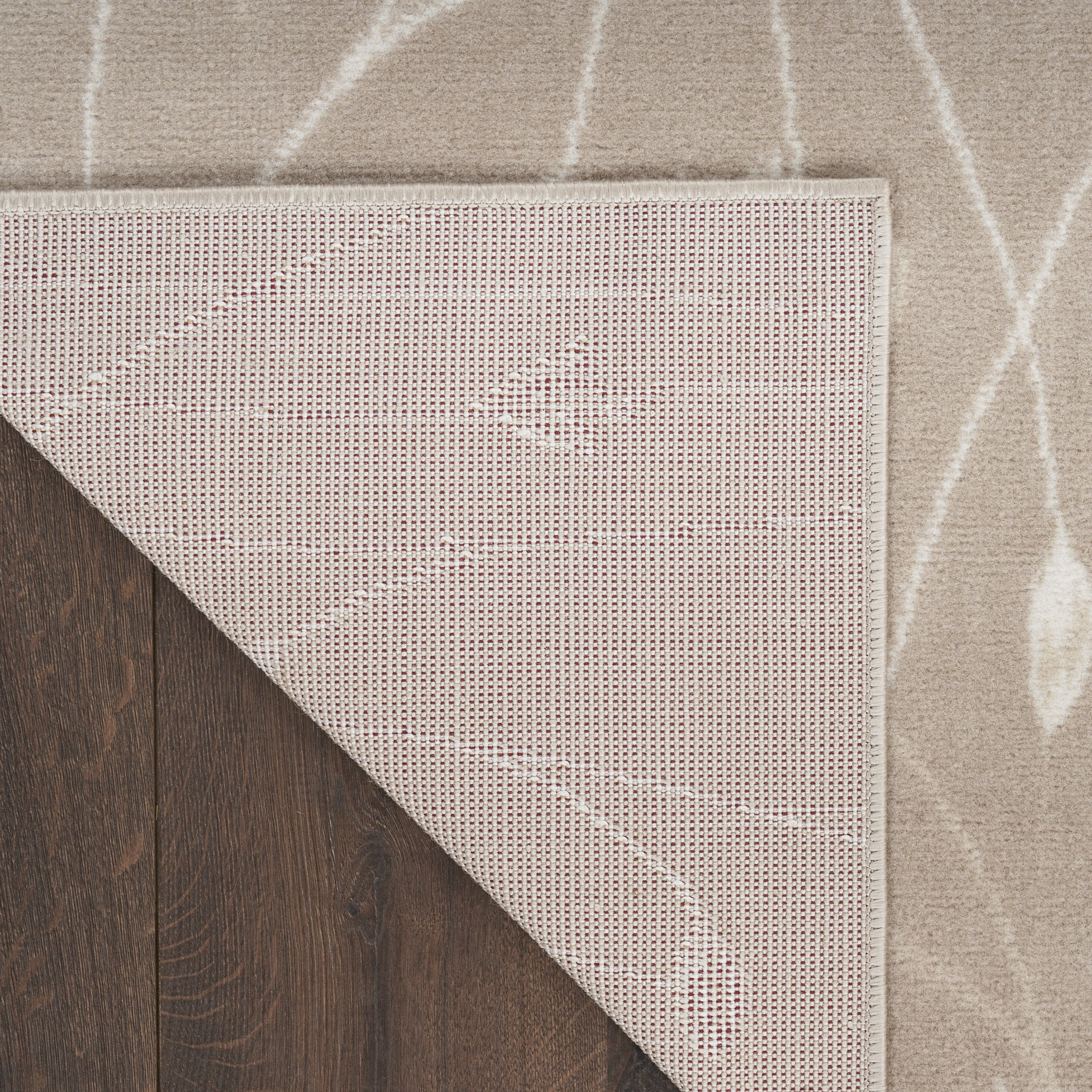 Nourison Grafix 6' x 9' Beige Modern Indoor Rug