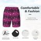 thumbnail image 3 of Fotbe Snowflakes And Christmas Traje de Baño para Hombre – Shorts de Natación de Secado Rápido con Forro y Bolsillos-Medium, 3 of 6
