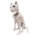 thumbnail image 4 of Esqueleto de gato realista para Halloween, decoración de 5,9 x 9,4 x 13,4 pulgadas para cementerio, , multifuncional, de animal realista., 4 of 9