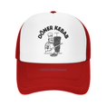 thumbnail image 1 of Funny Doner Kebab Baseball Cap Summer Fashion Breathable Mesh Caps Unisex Sun Protection Fishing Hats Adjustable Snapback Hat Red-02 One Size, 1 of 6