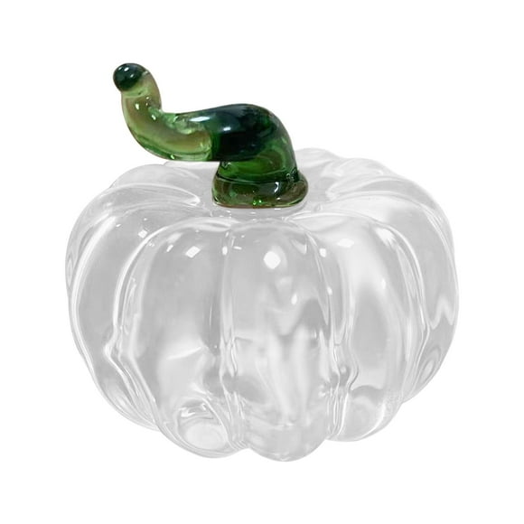 Figura de fruta de cristal, pisapapeles en miniatura, manualidades multiusos, objetos de colección, F