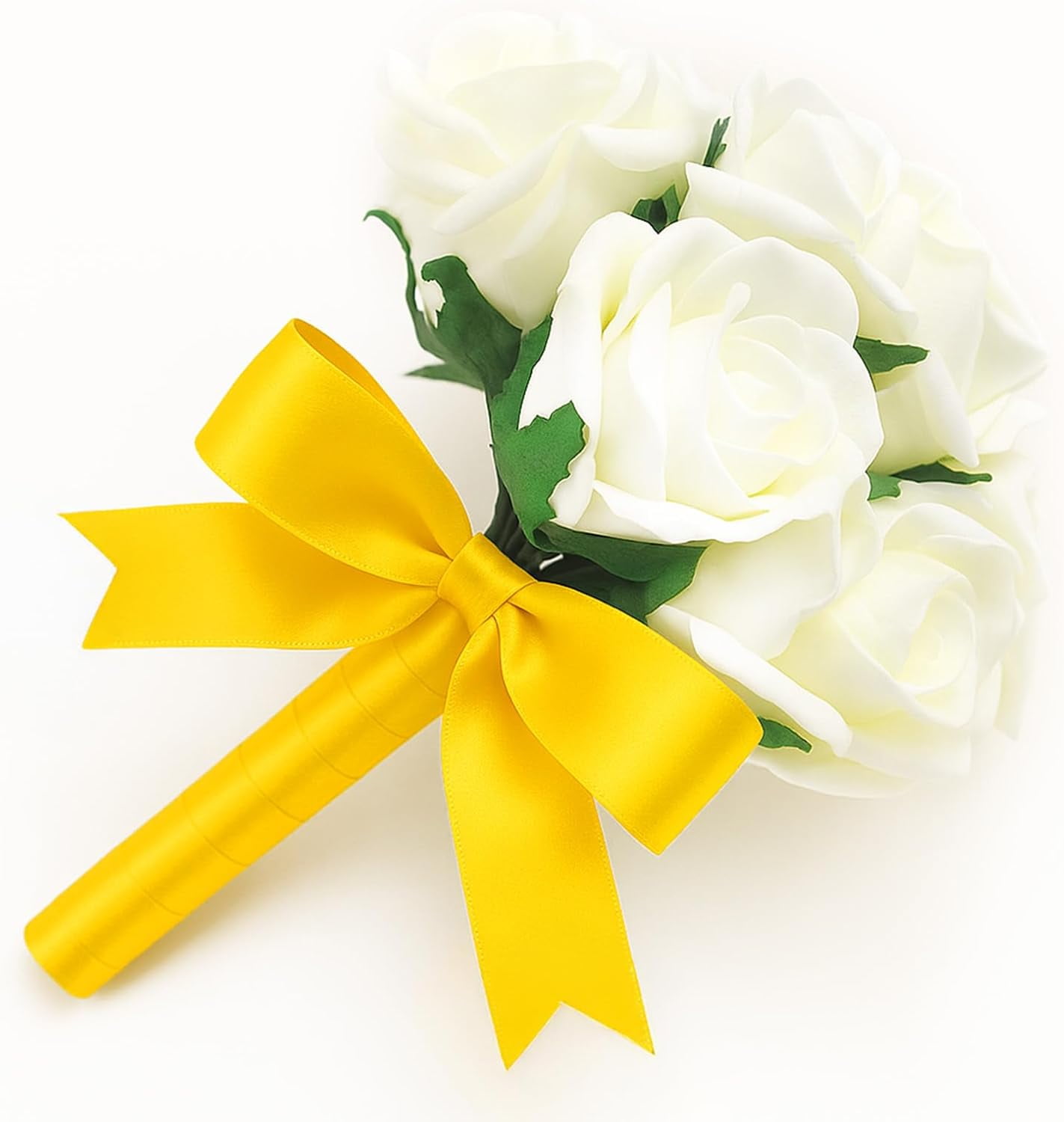 Maize Yellow Satin Ribbon – 1 1/2'' x 100 Yards Polyester Golden Yellow Ribbon for Gift Wrapping, Wedding & Baby Shower Decoration, DIY Crafts, Sunflowers Floral Bouquets, Wreath Bows