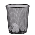 thumbnail image 1 of GAKMR-Mesh garbage basket black, 1 of 4