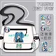 thumbnail image 1 of Bolso de hombro con lista conjunta de Hatsune Miku, bolso de mensajero bidimensional lindo de gran capacidad con personalidad de estudiante femenina de dibujos animados, 1 of 6