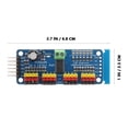 thumbnail image 4 of Shisuyan Servo Motor Driver 16 Channel Pwm Servo Motor Driver Board for Beginners Professionals 1Set, 4 of 8