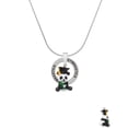 thumbnail image 2 of Delight Jewelry Resin Panda Bear Graduate Gymnastics Ring Charm Necklace, 18", 2 of 4