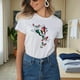 thumbnail image 1 of Playera Mariposas Patrias Alas Bandera De México Mes Patrio Color Blanco Talla Chica, 1 of 6