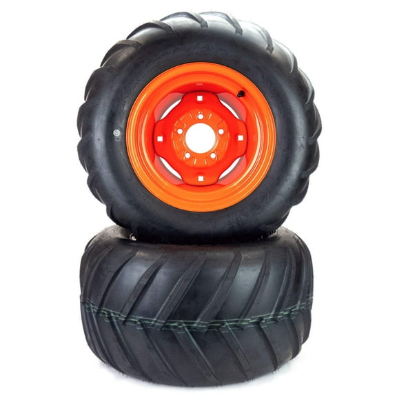 (2) VBar Wheel Assemblies 24x12.00-12 Fits Kubota BX Series Replaces K2511-17100