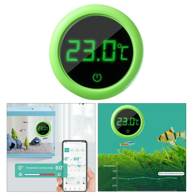 Fish Tank Thermometer High Accurate Aquarium Thermometer for Terrarium Aquarium