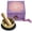 Crown Chakra, variant on Mini Meditation Bowl Box 2 inches Crown Chakra DZI