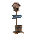 thumbnail image 1 of Summerfield Terrace Accueil Birdhouse Rustique Planteur de Barriques, 1 of 3