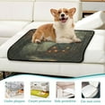 thumbnail image 5 of Washable Pet Pee Pads with Super Absorbent Reusable Training Pads for Dogs & Cats Woods and Hut Pattern, 5 of 6