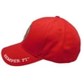 thumbnail image 5 of Ant Enterprises US Marine Corps Emblem Shadow Semper Fi Red Cap Hat - Officially Licensed, 5 of 5