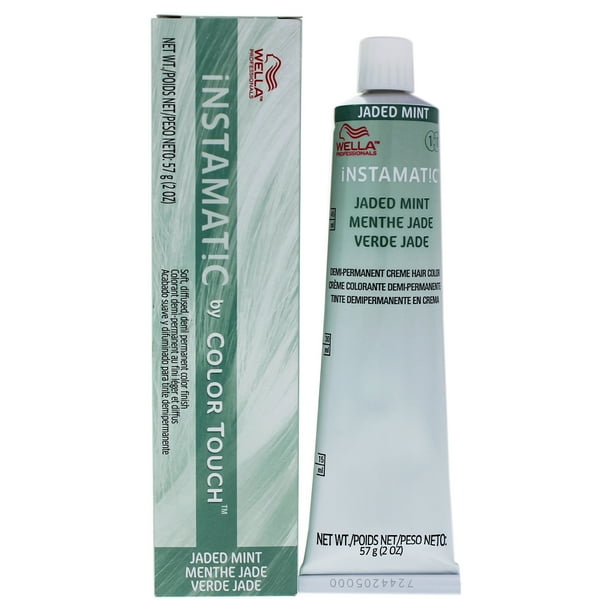 Color de pelo Wella Wella Instamatic By Color Touch Demi-Permanent Hair Color - Jaded Mint Color de pelo Unisex 2oz