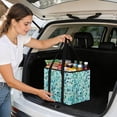 thumbnail image 5 of Collapsible Car Trunk Organizer with Handles 600D Oxford for Car Kitchen and Home Storage, Greenish Hue 13× 10.2×10.8inch, 5 of 6