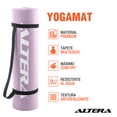 thumbnail image 2 of Tapete Ejercicio Pilates Yoga Fitness Portatil Altera 10mm, 2 of 6