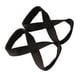 thumbnail image 1 of WDOplteas Figura acolchada 8 Deadlift Training Straps Pull-Ups Straps para Gym Fitness (Negro), 1 of 7