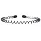 thumbnail image 1 of Diadema Onduda de 2 Piezas, Diadema Elástica Antideslizante para El Cabello para , - 08 Macarena Diadema ondulada de acero de primavera, 1 of 8