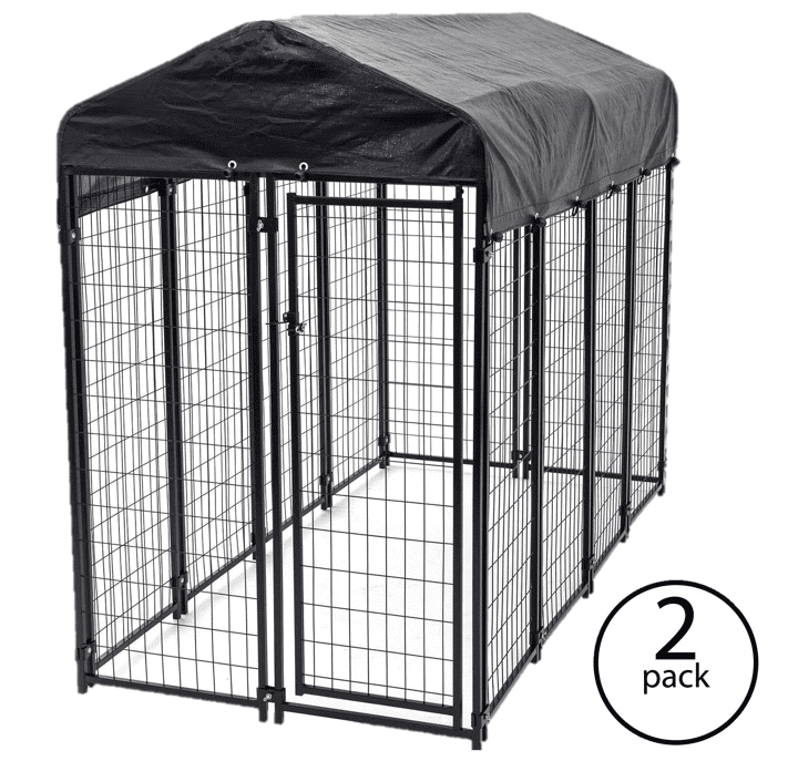 outdoor kennel with cover