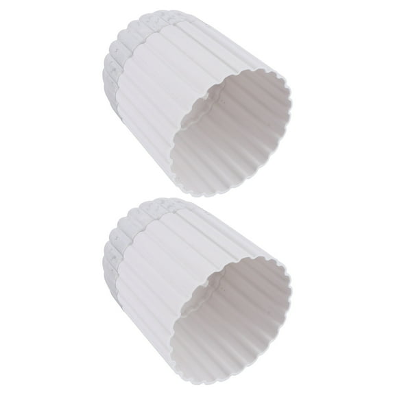Hydroponic Decorative Flower Vase Plant Pot Adornment Made of Durable Plastic for Storage 2 Pieces