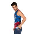 thumbnail image 2 of Tie Dye Tank Top Men Women - Fun Bright Colotful Tops, 2 of 6