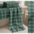 thumbnail image 6 of Soimoi Green Cotton Poplin Fabric Swan & Moroccan Damask Decor Fabric Printed Yard 42 Inch Wide, 6 of 7