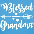 thumbnail image 3 of CafePress - Blessed Grandma T Shirt - Women's Traditional Fit Dark T-Shirt, 3 of 4