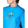 thumbnail image 4 of Kanu Surf Men's Mercury UPF 50+ Rashguard, Royal, X-Large, 4 of 4