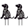 thumbnail image 5 of 23*29*0,3 cm Dog Yard Art acrílico negro ahuecado enchufe decorativo de jardín para perros, 5 of 5
