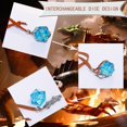 thumbnail image 5 of Collar de dados DND D20 extraíble con cadena de cuero y jaula de acero, 5 of 5