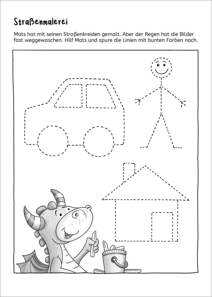 Julia Meyer,Ste LERNSTERN. Mein drachenstarkes Kindergartenbuch: Bunt gemischte Übu (Paperback)