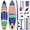 Fusion Electric Purple, variant on SamaDally 11' Paddle Board, 34'' Extra Wide Stable SUP Board for 2 People/Family, 450LB Capacity, Non-Slip Color-Block EVA Deck, Complete Accessories Kit for Fishing & Surfing