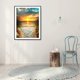 thumbnail image 3 of 5D DIY diamante pintura mar amanecer completo redondo taladro decoración Likrtyny Arte deco, 3 of 9