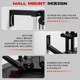 thumbnail image 2 of Cable Crossover Machine, Lat Pulldown Cable Training for Home Gym Station, Wall Mounted Pulley Tower functional trainer with Adjustable 18 Positions Dual Pulley System, 2 of 7