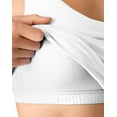 thumbnail image 5 of Hanes CoolDRI Women's Crop Tank with Built-in Shelf Bra, 3-Pack Charcoal/Teal/Flair Pink M, 5 of 7