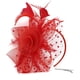 thumbnail image 3 of Song Qing Tocado de plumas para mujer, sombrero para fiesta de té, broche para el pelo, ramillete, diadema nupcial, sombrero Derby, cóctel, boda, 3 of 4