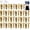 30, variant on 6×14mm Short Expansion Screw Set for Cabinet Hinge Repair & Stripped Thread Restoration, 30/50/100set Secure Cabinet Door Fastening